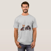 open wheel race pooch T-shirt (Voorkant volledig)