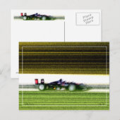 Open wiel briefkaart (Voorkant / Achterkant)