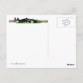 Open wiel briefkaart (Achterkant)