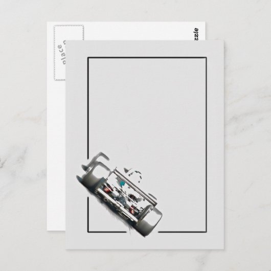 Open-wielracer Briefkaart (Voorkant / Achterkant)