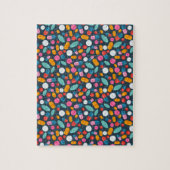 "Open wijd!" pil print puzzel Legpuzzel (Verticaal)