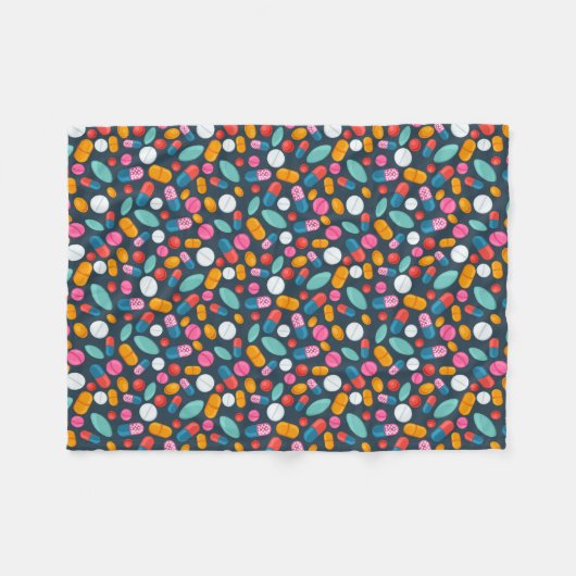 "Open wijd!" pluche deken (Voorkant (Horizontaal))