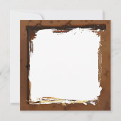 Open Window in the Desert Blank Kaart (Achterkant)