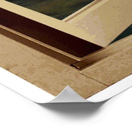 Open Window Waterfall Poster (Hoek)