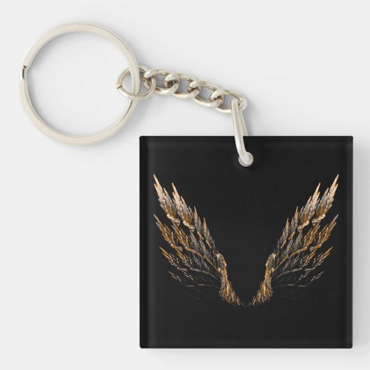 Open Wings Sleutelhanger (Voorkant)