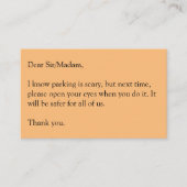 Open your eyes visitekaartje (Voorkant)