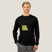 Open Your Insight – Heren T-Shirt Met Minimalistis (Voorkant)