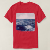Open Zee Atlantic Ocean Waves T-shirt (Design voorkant)