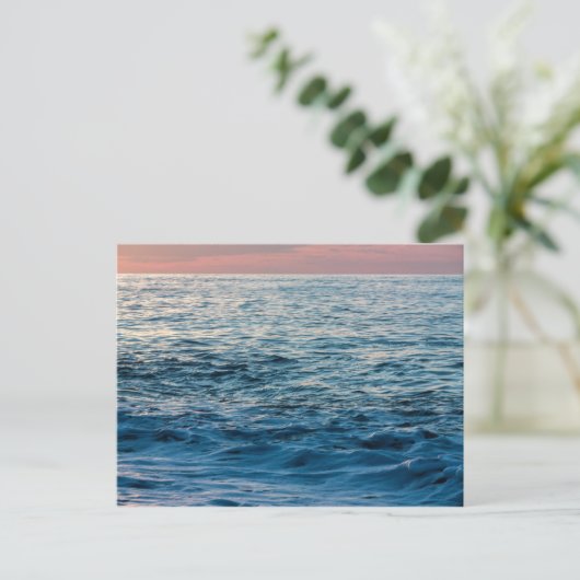 Open zee briefkaart (Staand voorkant)