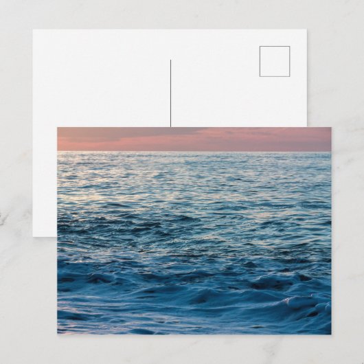 Open zee briefkaart (Voorkant / Achterkant)