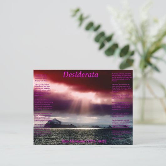 Open Zee Briefkaart (Staand voorkant)