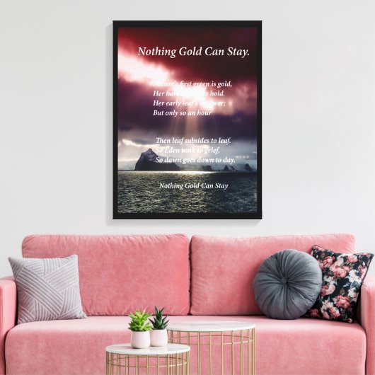 Open Zee Canvas Afdruk (Insitu (Woonkamer))