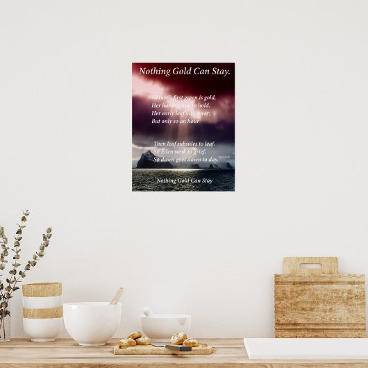 Open Zee Poster (Keuken)