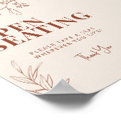 Open Zittingsbord Poster (Hoek)