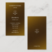Openbaar aanklager — Advocaat Elegant Visitekaartj Visitekaartje (Voorkant / Achterkant)