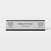 Openbaar aanklager bij wet Kantoor Bureau Naambordje (Voorkant)