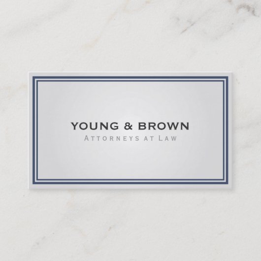 Openbaar aanklager bij wet - Visitekaartjes (Voorkant)