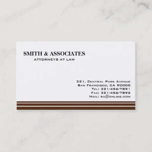 Openbaar aanklager bij wet - Visitekaartjes