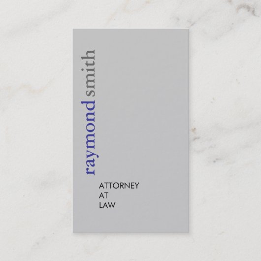 Openbaar aanklager bij wet - Visitekaartjes (Voorkant)