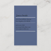 Openbaar aanklager bij wet - visitekaartjes (Achterkant)