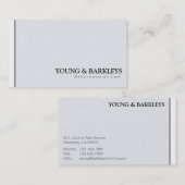 Openbaar aanklager bij wet - Visitekaartjes (Voorkant / Achterkant)