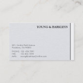 Openbaar aanklager bij wet - Visitekaartjes (Achterkant)