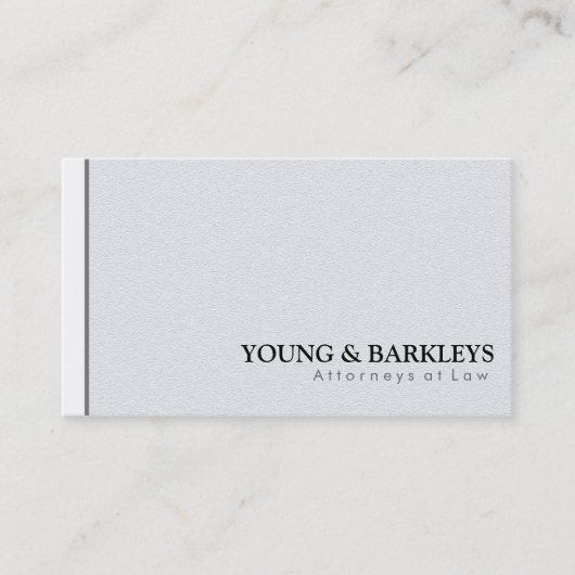 Openbaar aanklager bij wet - Visitekaartjes (Voorkant)