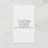 Openbaar aanklager bij wet - Visitekaartjes (Achterkant)