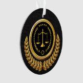 Openbaar aanklager - Kantoor Ornament (voorkant)