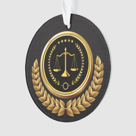 Openbaar aanklager - Kantoor Ornament (voorkant)