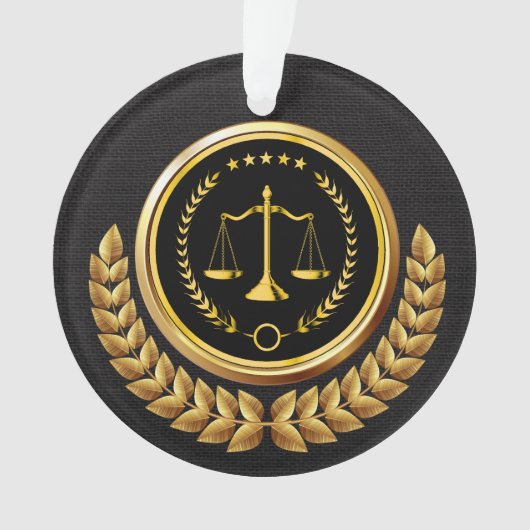 Openbaar aanklager - Kantoor Ornament (voorkant)