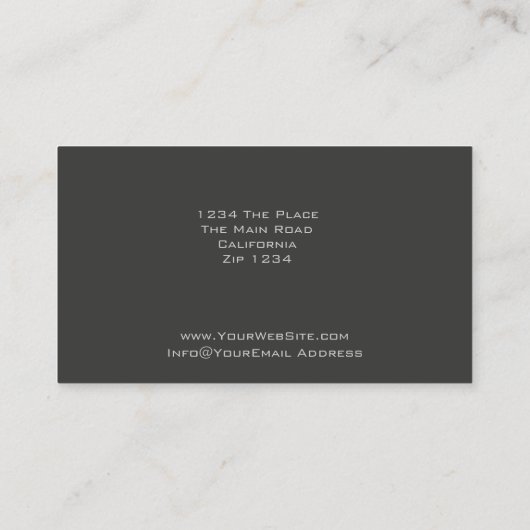 Openbaar aanklager visitekaartje (Achterkant)