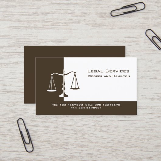 Openbaar aanklager visitekaartje (Voorkant / Achterkant in situ)