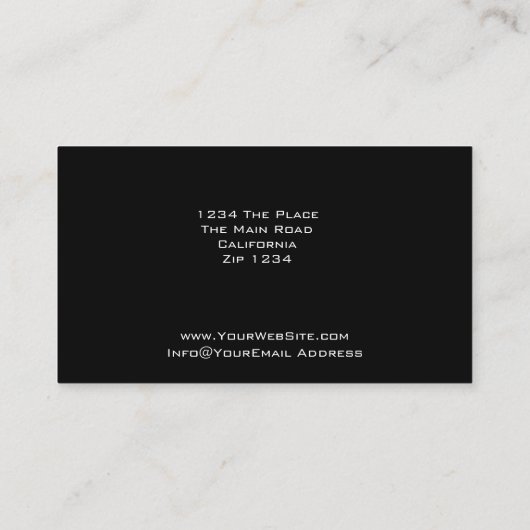 Openbaar aanklager visitekaartje (Achterkant)