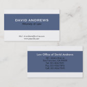 Openbaar aanklager - Visitekaartjes (Voorkant / Achterkant)