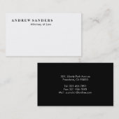 Openbaar aanklager - Visitekaartjes (Voorkant / Achterkant)