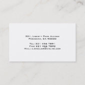 Openbaar aanklager - Visitekaartjes (Achterkant)