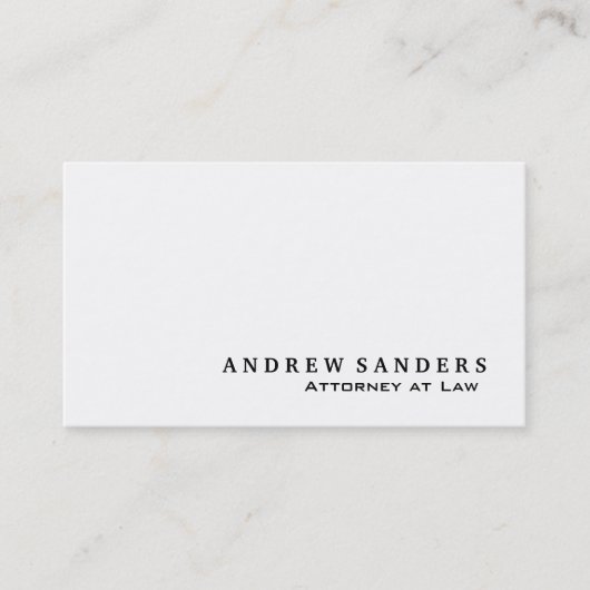 Openbaar aanklager - Visitekaartjes (Voorkant)