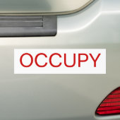 OPENBAAR BUMPERSTICKER (Op auto)