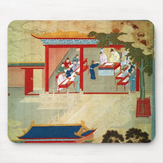 Openbaar dienstexamen onder keizer Jen Tsung Muismat (Voorkant)