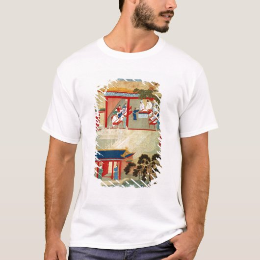 Openbaar dienstexamen onder keizer Jen Tsung T-shirt (Voorkant)