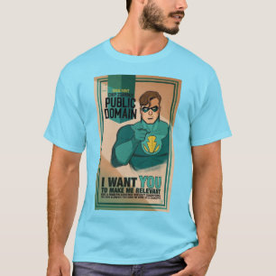 Openbaar domein t-shirt