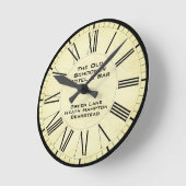 Openbaar huis of openbare balie ronde klok (Hoek)