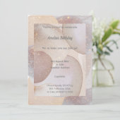 OPENBAAR MATERIAAL VAN DE LUXE-RUIMTE VOOR BIRTHDA KAART (Staand voorkant)