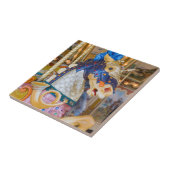 Openbaar Museum voor Groothertogdom (Grand Rapids) Tegeltje (Zijkant)