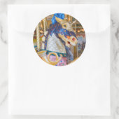 Openbaar Museum voor Groothertogdom Ronde Sticker (Tas)