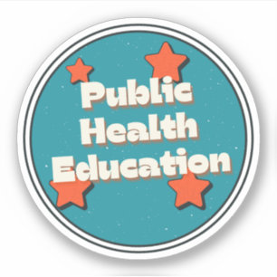 Openbaar Onderwijs over Volksgezondheid Sticker