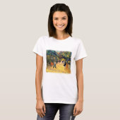 Openbaar park in Arles Vincent Van Gogh T-shirt (Voorkant volledig)