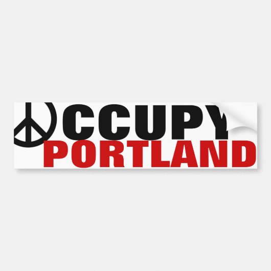 OPENBAAR PORTLAND BUMPERSTICKER (Voorkant)