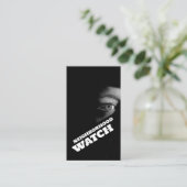 Openbaar Uitzicht, buurtgemeenschapswacht Visitekaartje (Staand voorkant)